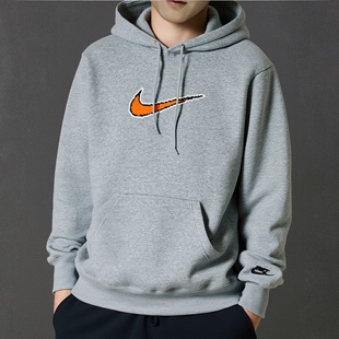加绒连帽卫衣耐克男装Nike2025新款款式休闲外套运动服套头衫