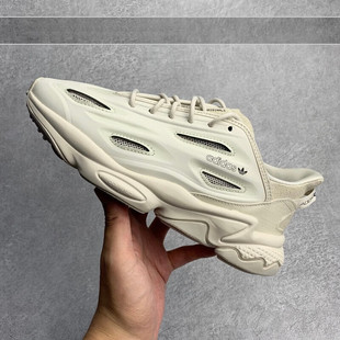 阿迪达斯三叶草男鞋秋季新款复古运动鞋OZWEEGOCELOX缓震老爹鞋男