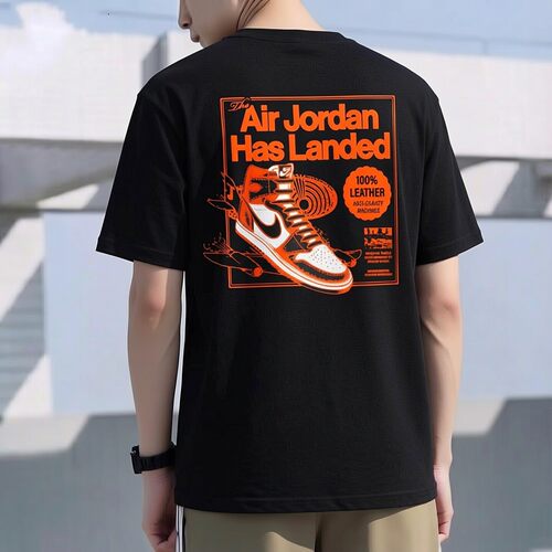 Jordan乔丹AJ篮球纯棉短袖T恤男