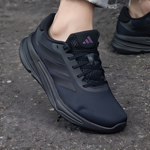 阿迪达斯跑步鞋 新款 黑武士透气DURAMO缓震男鞋 JQ9340 男女2026春季