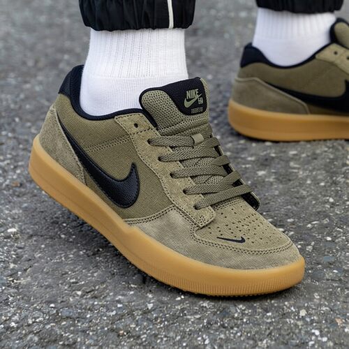 Nike耐克男翻毛皮板鞋复古运动鞋