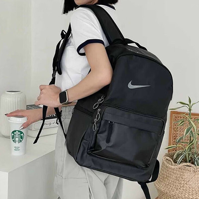 耐克双肩包pu背包学生书包