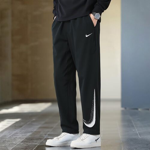 Nike耐克裤子新款冰丝运动裤梭织薄款男裤速干跑步直筒长裤IF2202