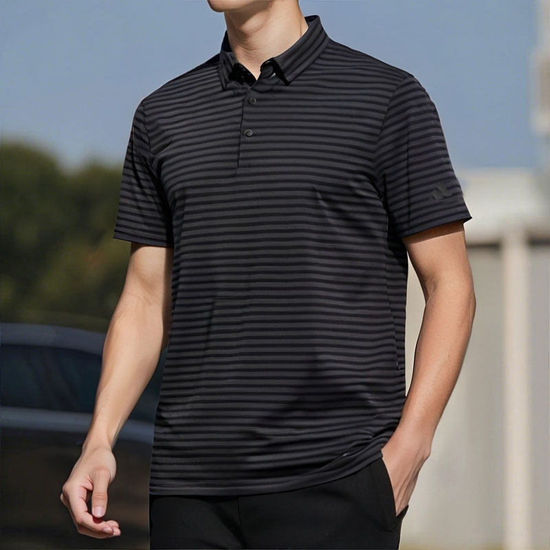 阿迪达斯短袖男polo衫夏季新款透气薄款冰丝半袖条纹上衣翻领短袖,运动服/休闲服装,运动T恤,淘宝优惠券,粉丝福利购,淘宝优惠卷