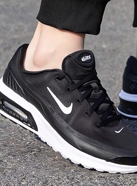 NIKE耐克黑色男鞋AIR MAX BIA气垫休闲鞋运动鞋缓震耐磨跑步鞋