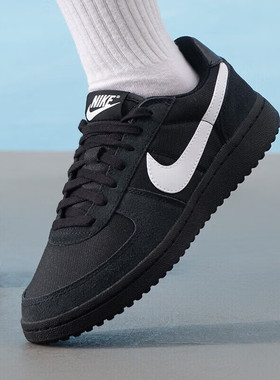 NIKE耐克女鞋黑色板鞋夏季新款FIELD GENERAL缓震耐磨运动休闲鞋