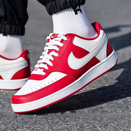 耐克官方正品红色运动板鞋休闲鞋