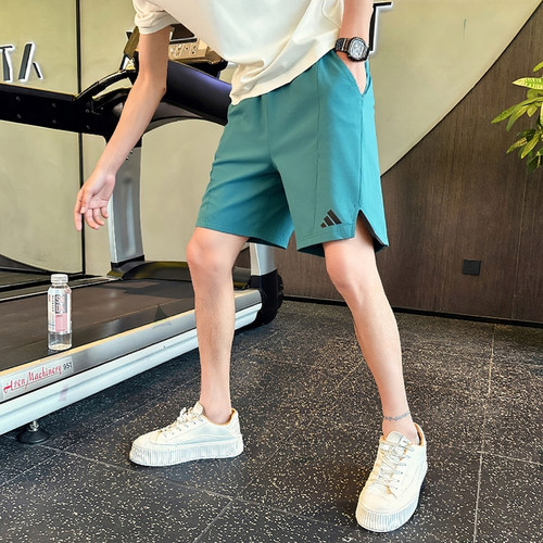 正品假一赔十短裤男夏绿色五分裤