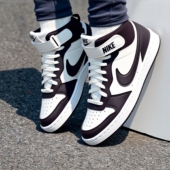 空军一号女鞋 旅游鞋 Nike耐克鞋 新款 简版 轻便高帮板鞋 子春季 运动鞋