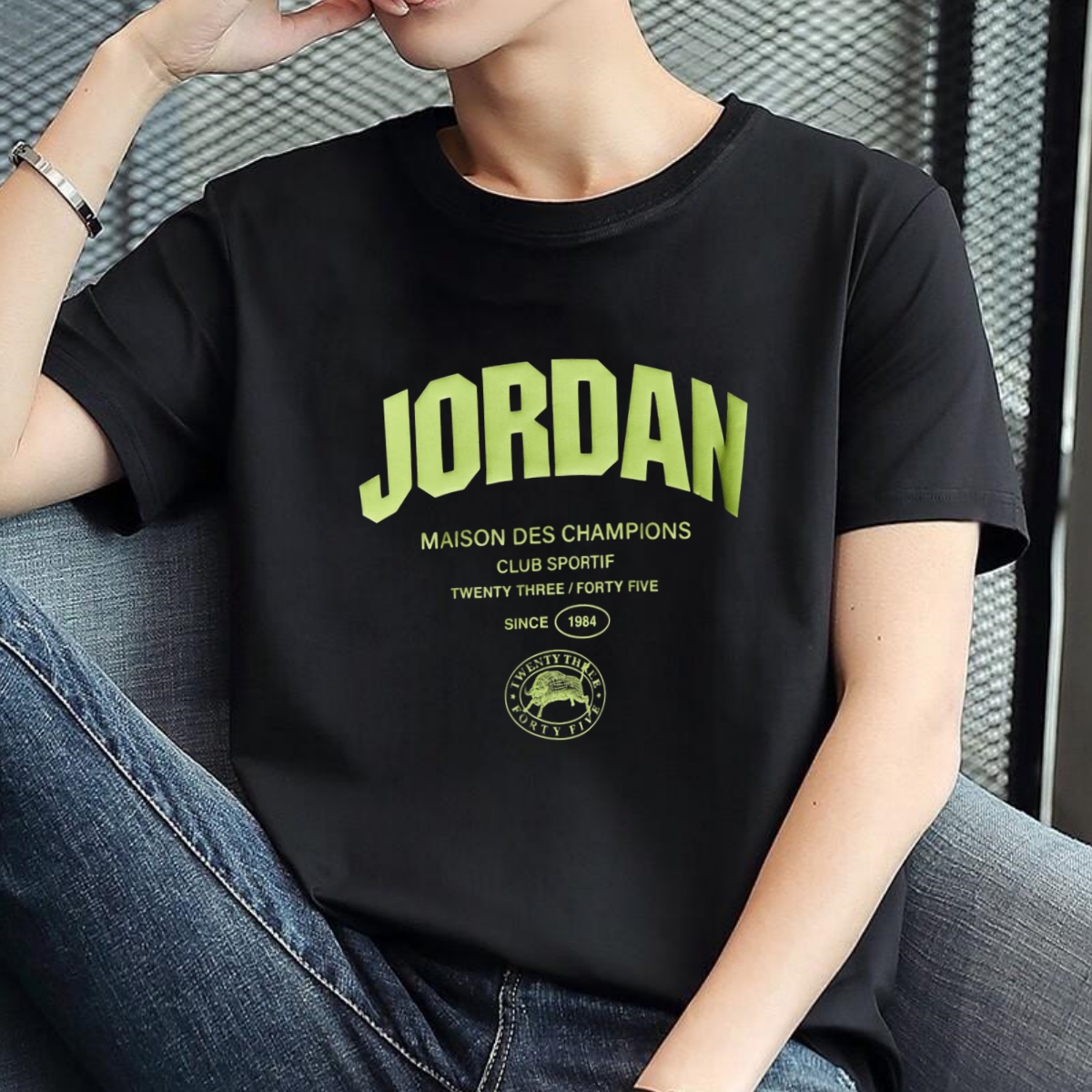 乔丹官方正品纯棉篮球T恤男短袖