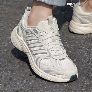 阿迪达斯老爹鞋男女鞋夏季新款网面透气复古低帮轻便情侣休闲男鞋