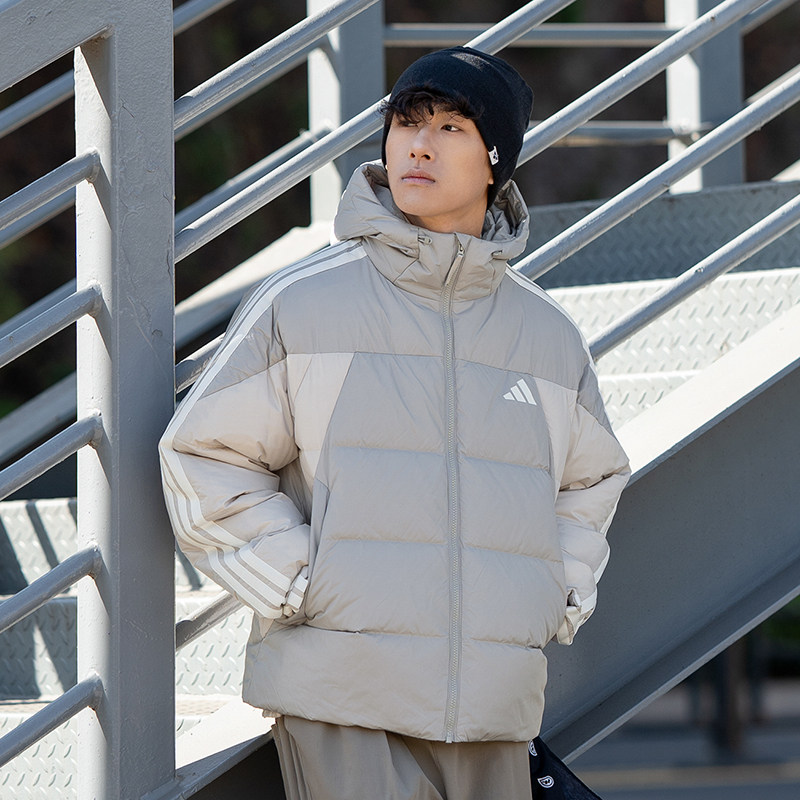 正品假一赔十羽绒服男冬面包服