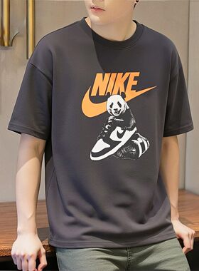 短袖Nike耐克男装2026夏季新款正品运动服宽松半袖纯棉T恤HQ9245