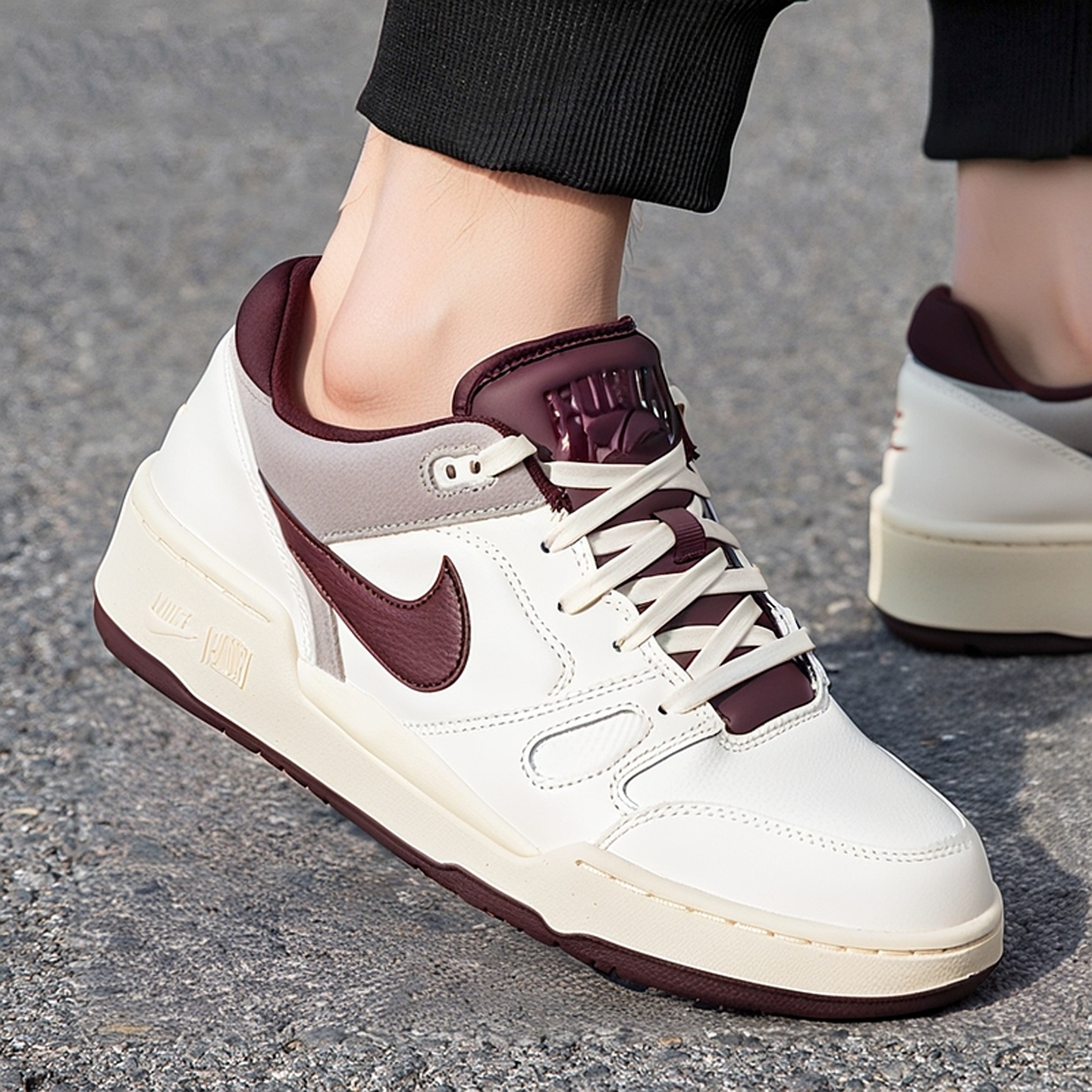 NIKE耐克男鞋正品潮流透气FULL FORCE LO时尚休闲鞋耐磨低帮板鞋