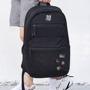 Jordan正品双肩包学生书包旅行包登山包aj旅游包黑色休闲运动背包