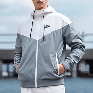 夾克跑步透氣運(yùn)動外套男連帽訓(xùn)練上衣休閑裝 Nike耐克春季 新款 薄款