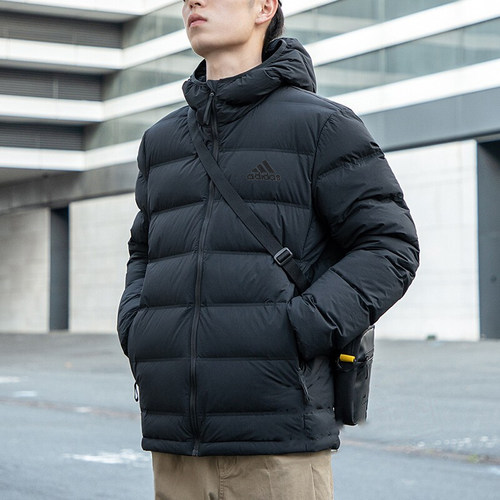 Adidas加厚羽绒服保暖防风