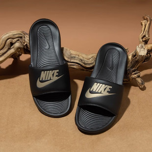 Nike耐克拖鞋男外穿夏季新款户外沙滩鞋运动防滑耐磨凉拖一字拖