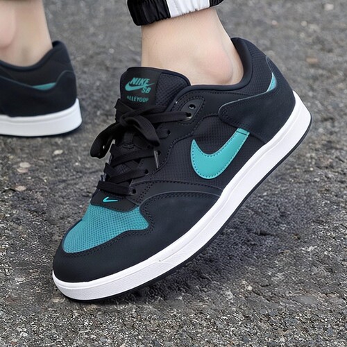 Nike耐克鞋子SB ALLEYOOP板鞋春季新款男鞋翻毛皮运动鞋休闲鞋潮