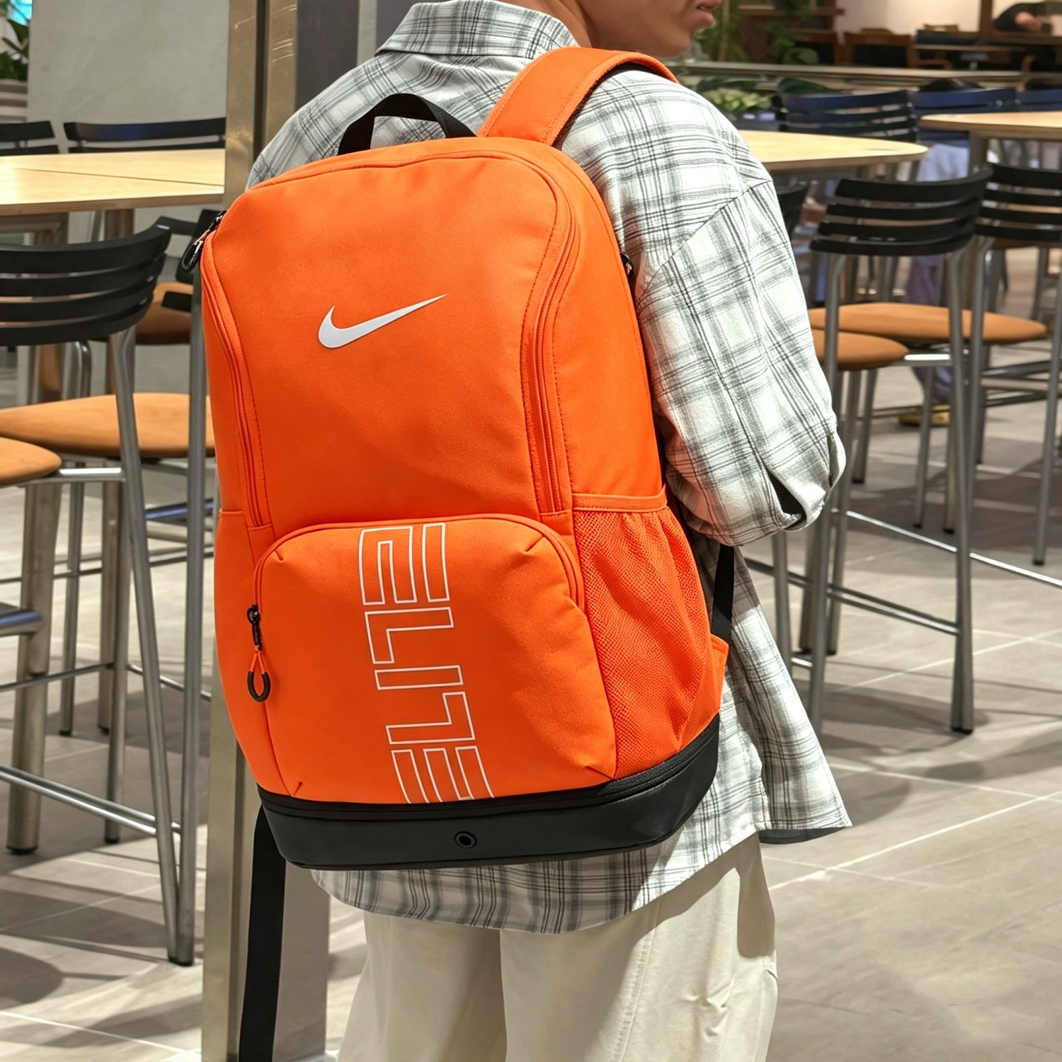 Nike耐克精英训练背包新款篮球运动包AIR MAX气垫双肩包男女大包
