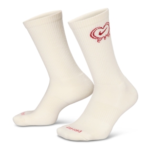 Nike耐克袜子新款白色运动袜男女高筒袜速干长袜休闲袜棉袜训练袜