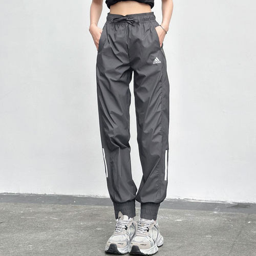 正品假一赔十薄款女裤子梭织长裤