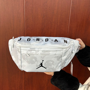 Jordan大腰包骑行包正品 耐克男包女包跑步健身训练运动胸包单肩包