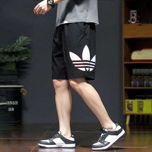 三叶草短裤宽松透气adidas