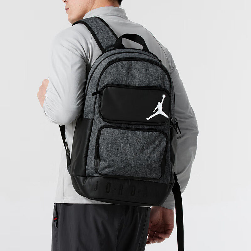 乔丹官方正品篮球双肩背包运动包