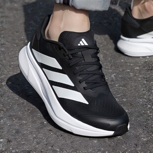 阿迪达斯男女鞋夏季新款透气网面DURAMO SL2黑武士缓震运动跑步鞋