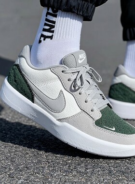 NIKE耐克板鞋男鞋春季新款COURT简版AJ小白鞋低帮复古学生休闲鞋