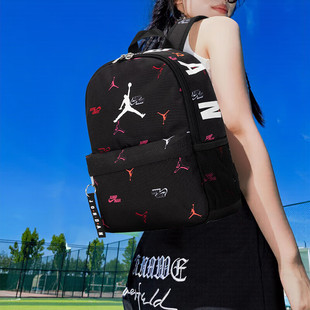 Jordan乔丹正品双肩包2026春季新款儿童背包AJ运动包男女旅行包包