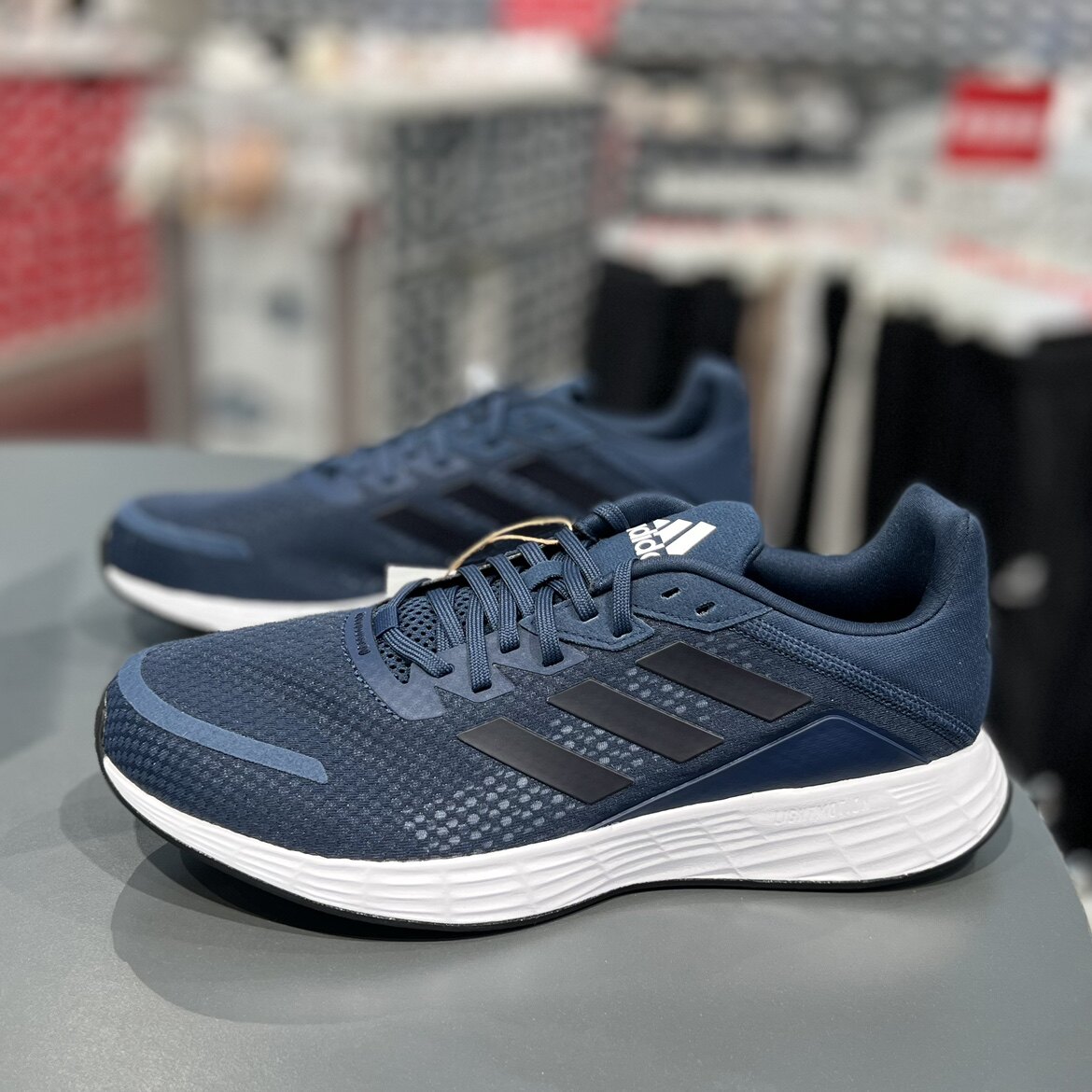 Adidas阿迪达斯男鞋2025夏季新款轻便运动鞋藏青减震跑步鞋H04626