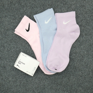 Nike耐克袜子潮流时尚女袜速干跑步男袜薄款中筒袜新款透气运动袜