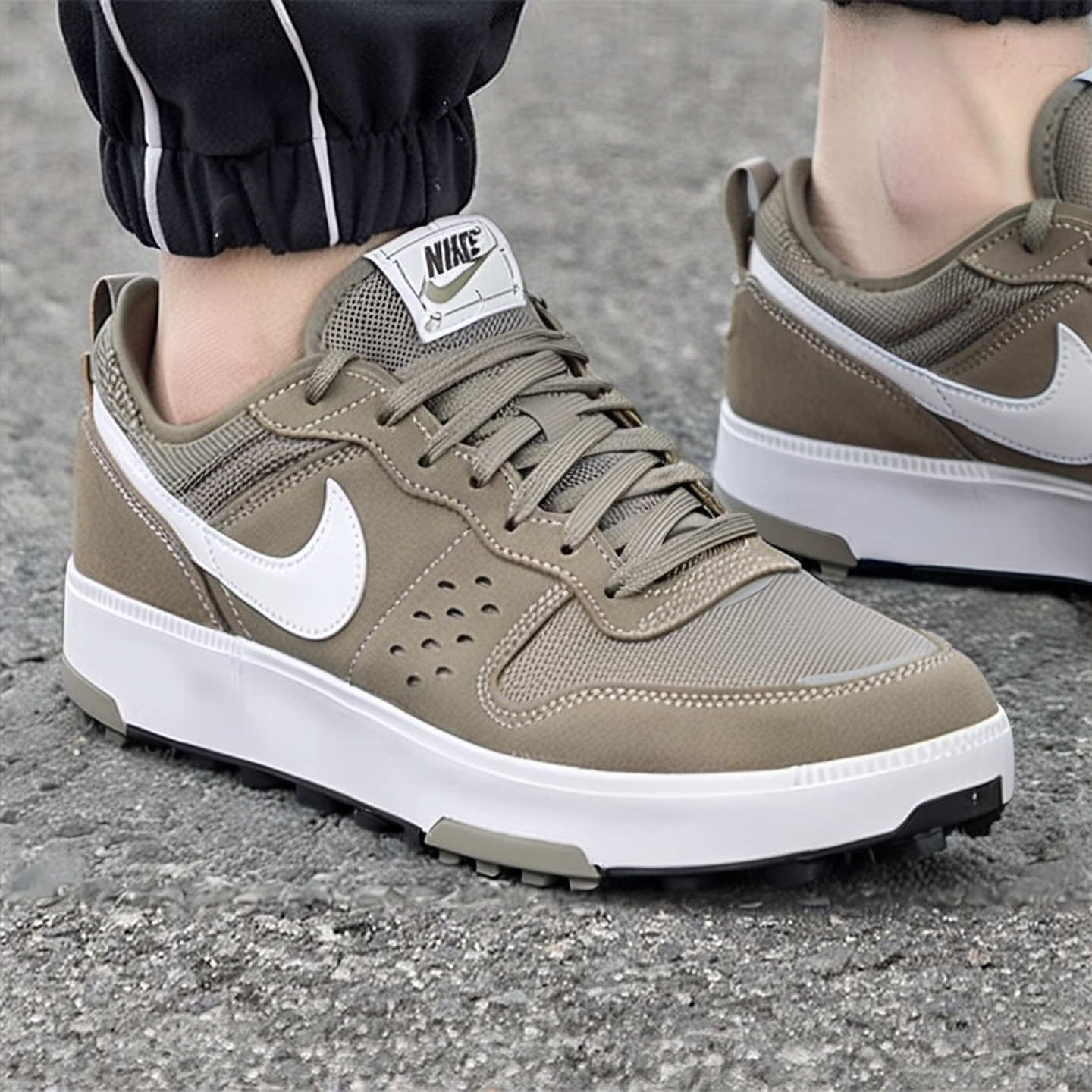 耐克官方正品绿色运动板鞋休闲鞋