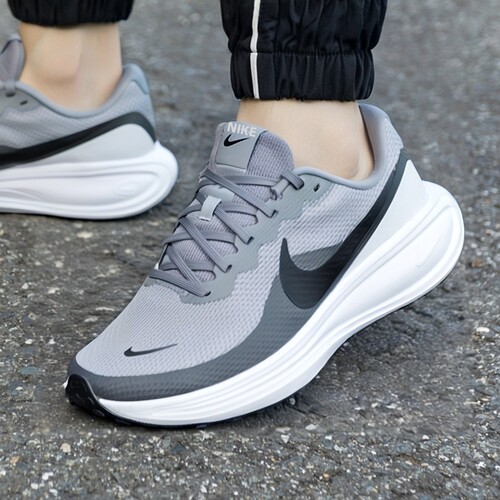 Nike耐克正品男鞋夏季新款网面透气运动鞋灰色缓震耐磨跑步鞋