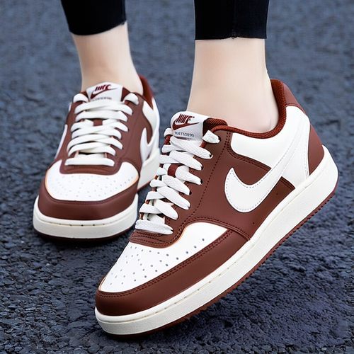 Nike耐克鞋子简版空军一号板鞋春季新款女鞋轻便运动鞋厚底休闲鞋