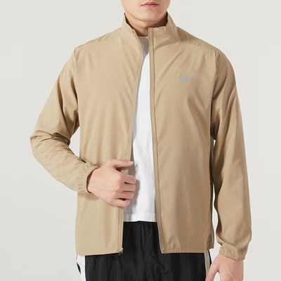 立领耐克外套防风服冲锋衣