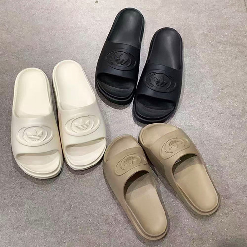 Adidas三叶草拖鞋男女夏季CAMPUS 00S厚底轻便缓震运动凉拖IH1626