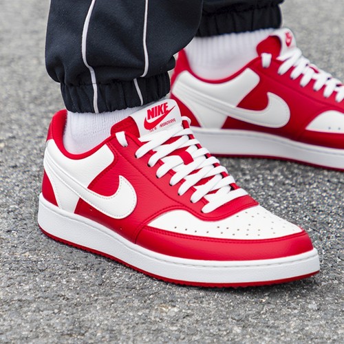 耐克官方正品红色运动板鞋休闲鞋