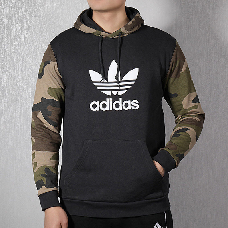 阿迪达斯三叶草男装2018冬季新款休闲运动服迷彩卫衣套头衫DV2023在类目 运动服/休闲服装, 运动卫衣/套头衫中 - 来自Buy2taobao.com提供专业的淘宝代购服务