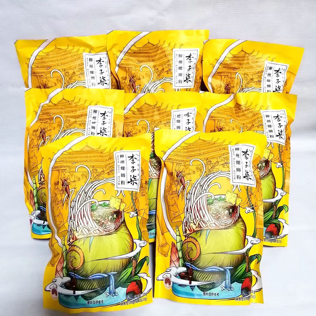 李子柒柳州螺蛳粉10包装广西特产螺狮粉方便面速食米线酸辣粉包邮