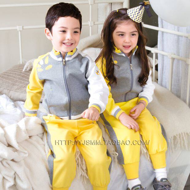 小学生班服春秋季新款幼儿园园服儿童运动套装男女棒球服加厚加绒