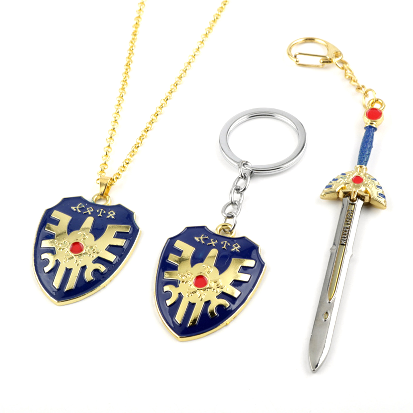 勇者斗恶龙罗德之剑盾牌挂件男