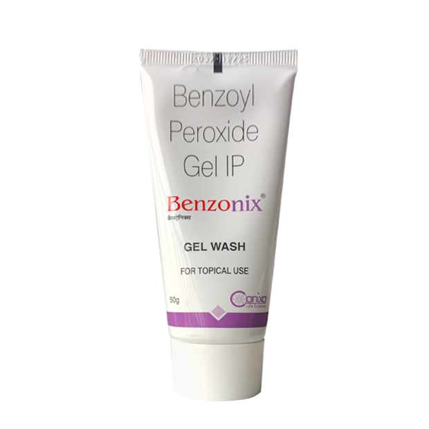 海淘Benzonix GEL WASH 50g BPO5%洁面啫喱