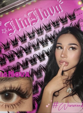 【温妮Winnie】亚裔感芭比漫画款单簇轻欧美风假睫毛混血感十足