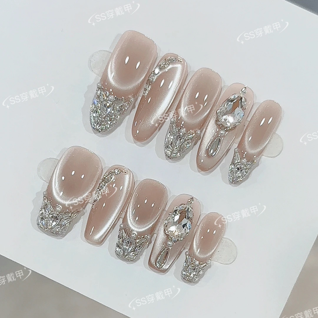 纯手工设计师御姐高定纯欲穿戴甲