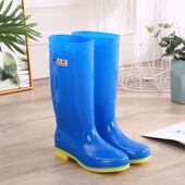 正群高筒女人雨鞋 防滑耐磨通勤胶鞋 四季 通用雨靴扫除厨房工地水鞋
