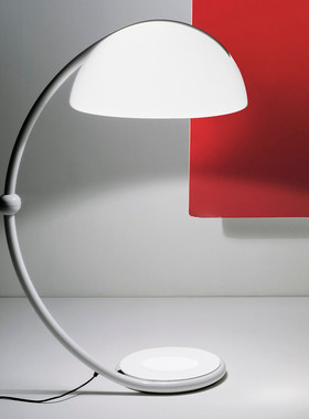 现货意大利Martinelli Luce Serpente落地灯 后现代复古客厅