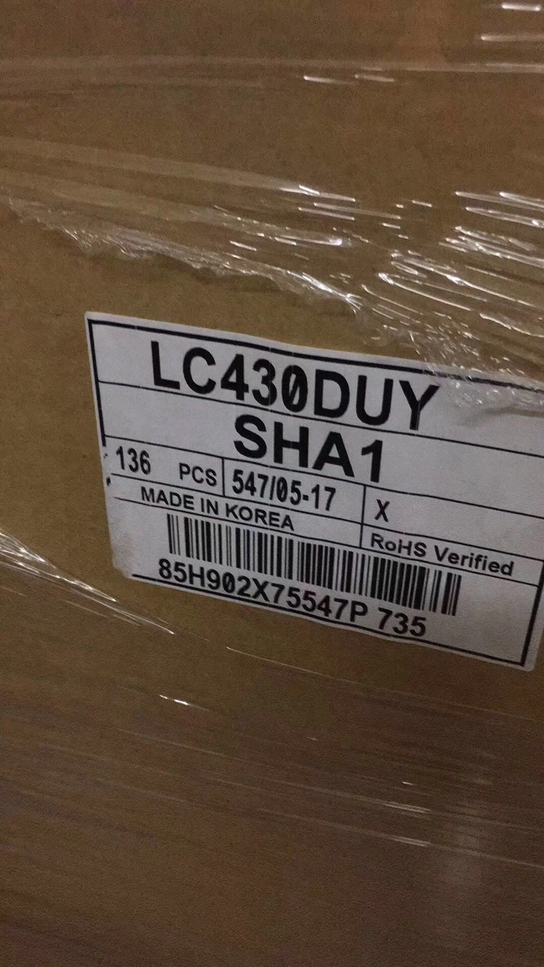 LC430DUY-SHA1 LC430DUY-SKA1 LC430DUY-SHA3 LC430DUY-SHA2